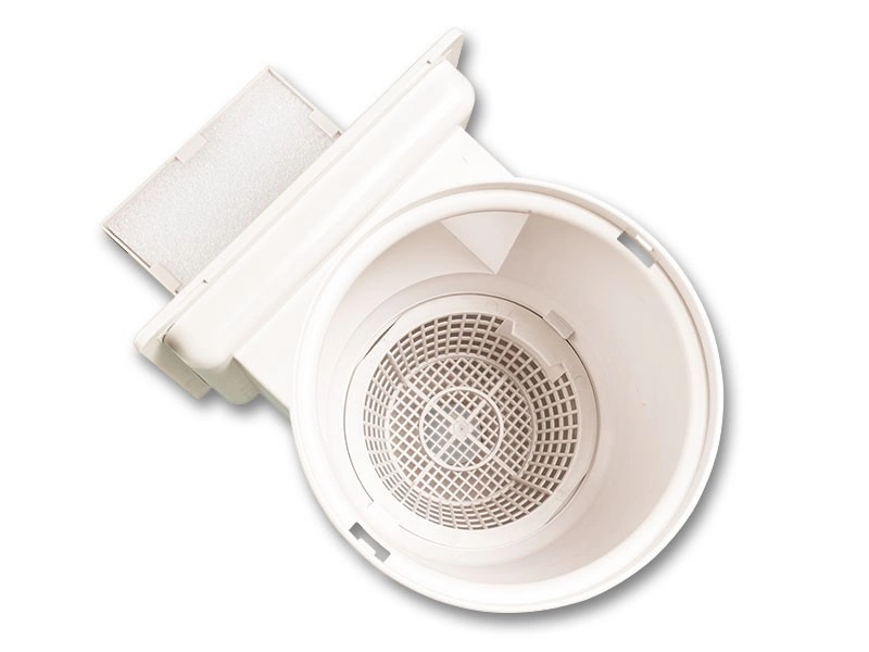 PISCINA OVAL AZURO COM DECORAÇÃO EM MADEIRA 7,3 X 3,7 X 1,2 M 3