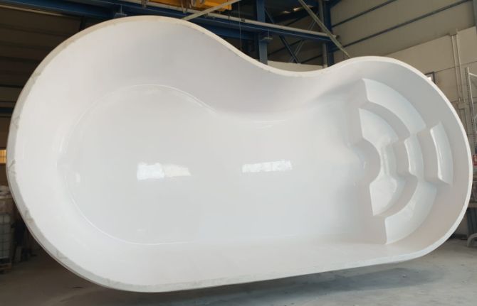 PISCINA MODELO JEREZ 7,30 * 3,20/3,65m 3