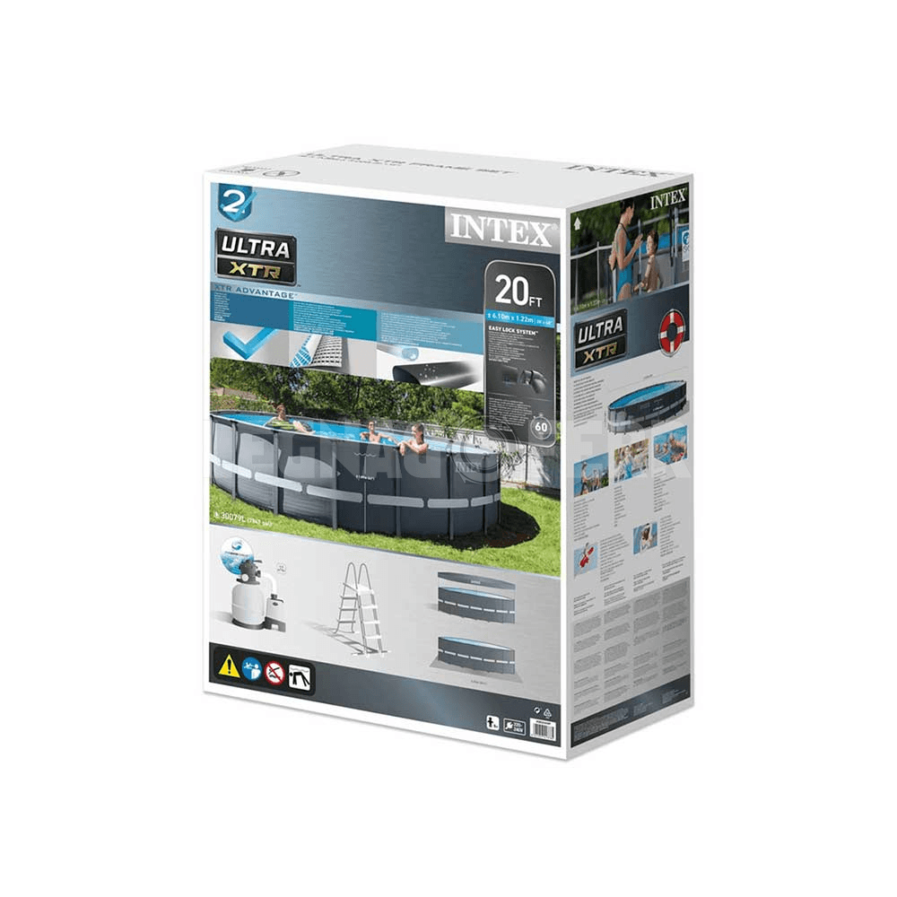 PISCINA DESMONTÁVEL ULTRA XTR 610 X 122 CM INTEX 5