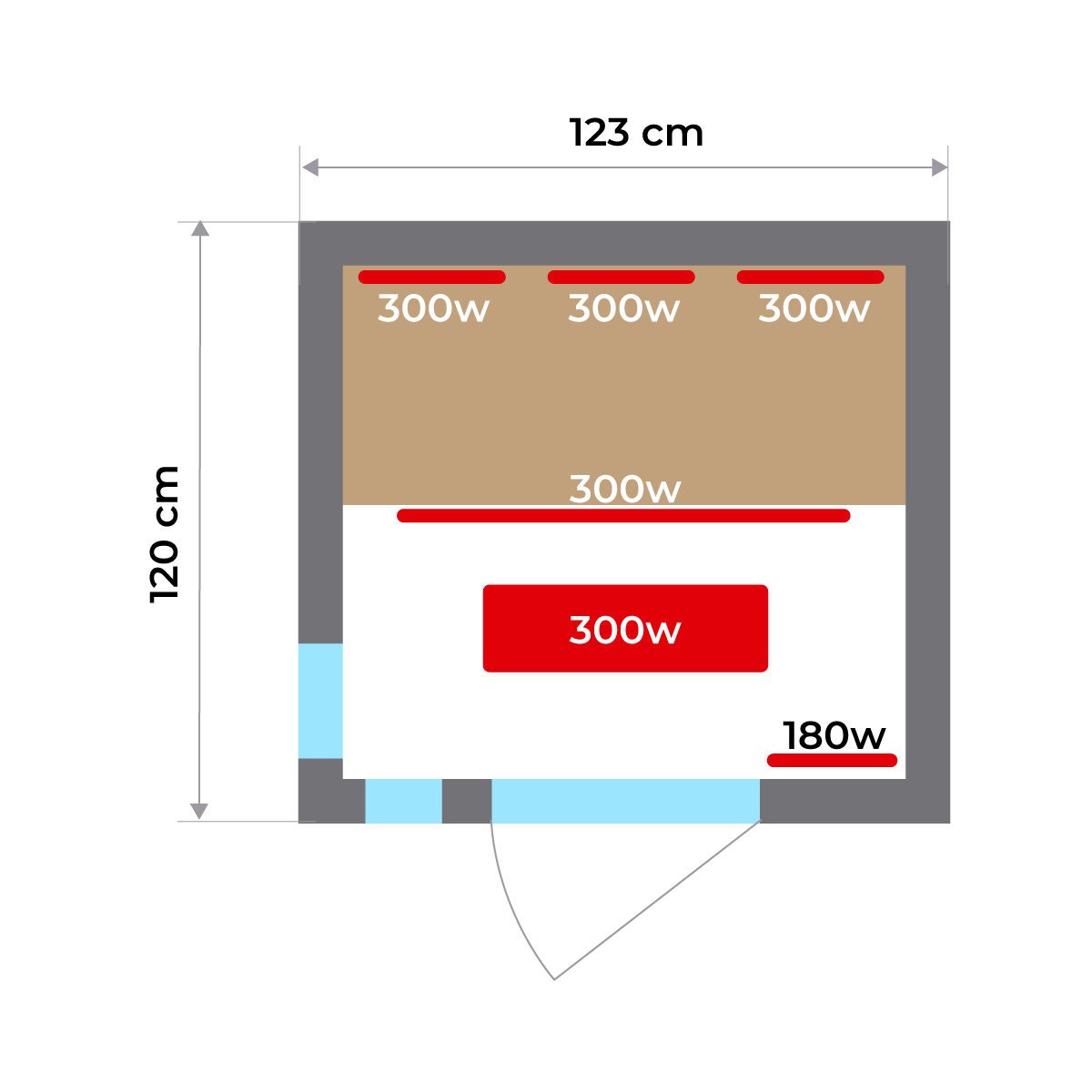 SAUNA APOLLON QUARTZ 2 PESSOAS 4