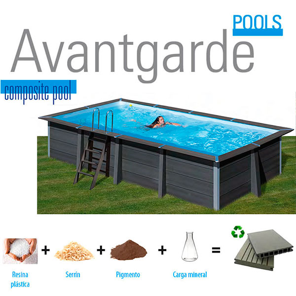 PISCINA COMPOSITE GRE AVANTGARDE RETANGULAR 9
