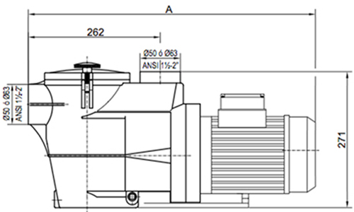 BOMBA FILTRAÇÃO KORAL KSE KRIPSOL 2