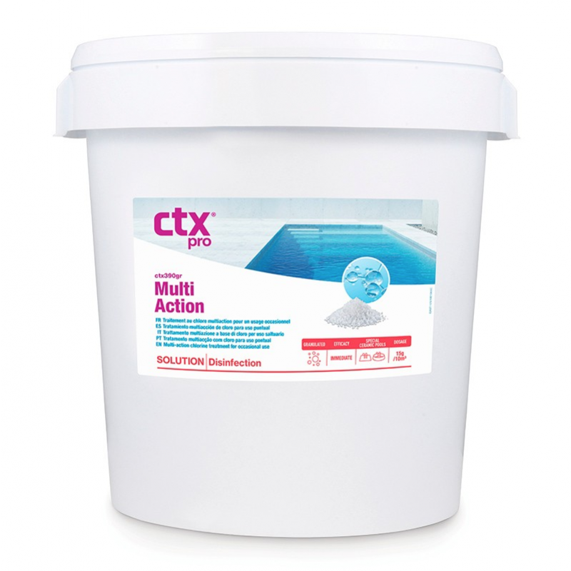 CLORO MULTI-AÇÃO GRANULADO CTX-390GR 2