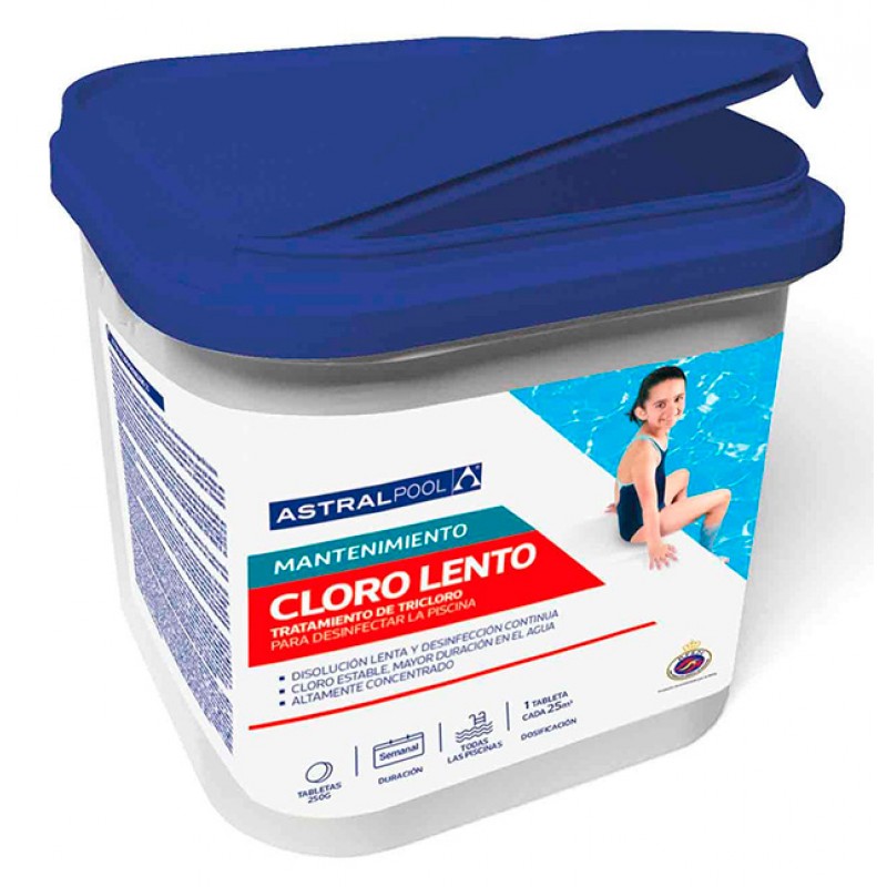COMPACTOS DE TRICLORO 250G DE ASTRALPOOL 2