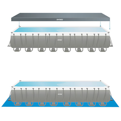 PISCINA INTEX RETANGULAR ULTRA XTR FRAME 975X488X132 3