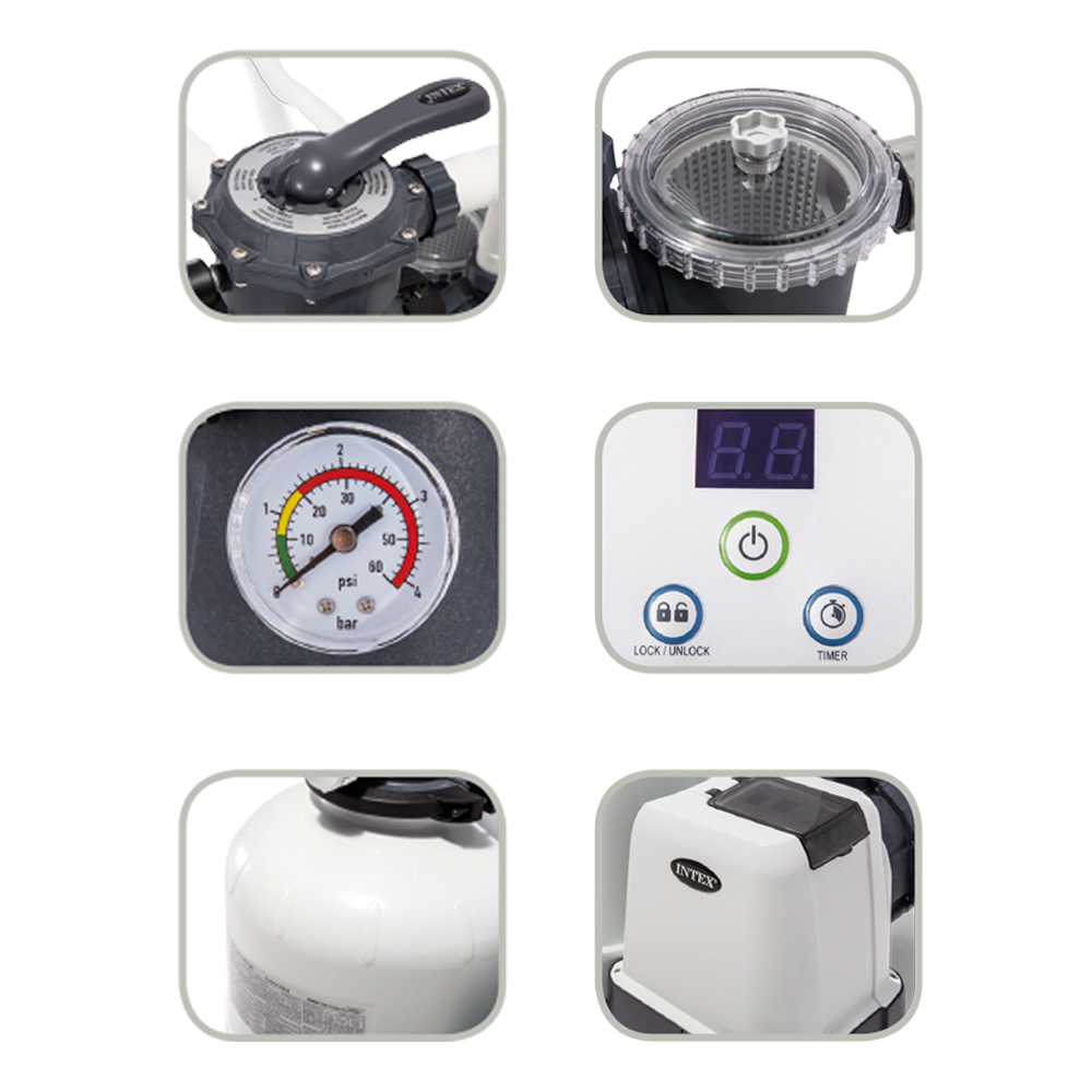 DEPURADORA DE AREIA INTEX 12.000 L/H 4