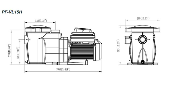 BOMBA PARA PISCINA DE VELOCIDADE VARIÁVEL 3