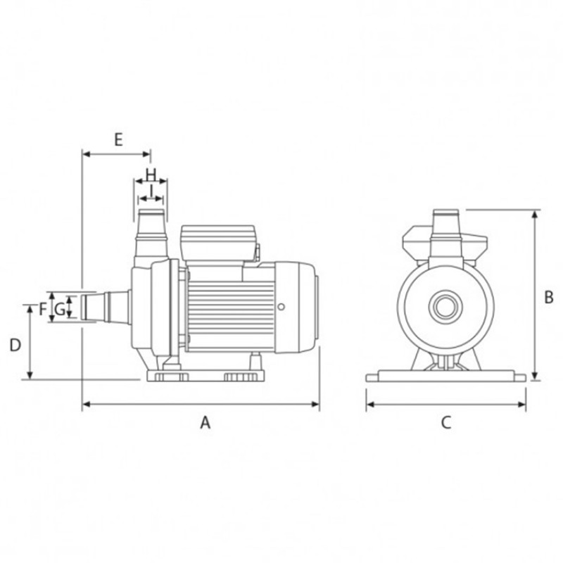 BOMBA DE FILTRAÇÃO ESPA NOX 0.20 CV 2