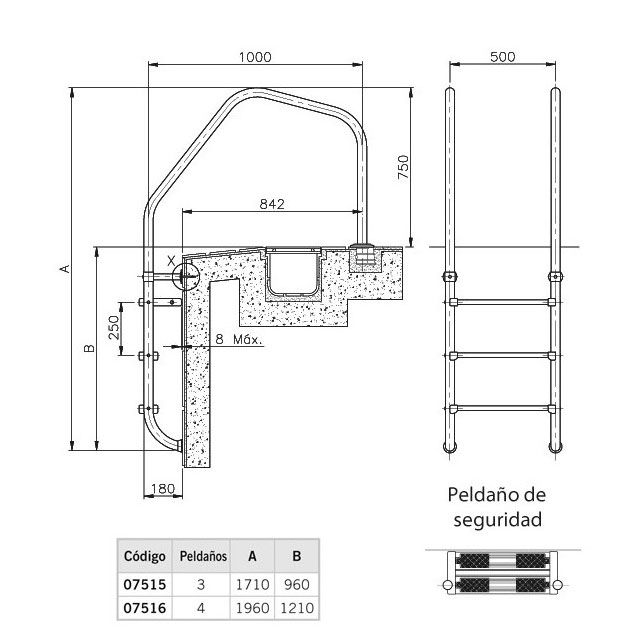 ESCADA PARA TRANSBORDAMENTO MODELO 1000 3