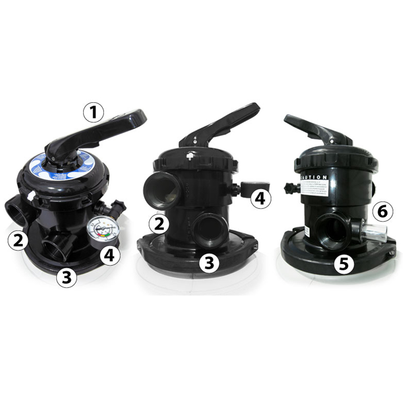 FILTRO DE AREIA SKYPOOL ASTRALPOOL - SAÍDA TOP 3