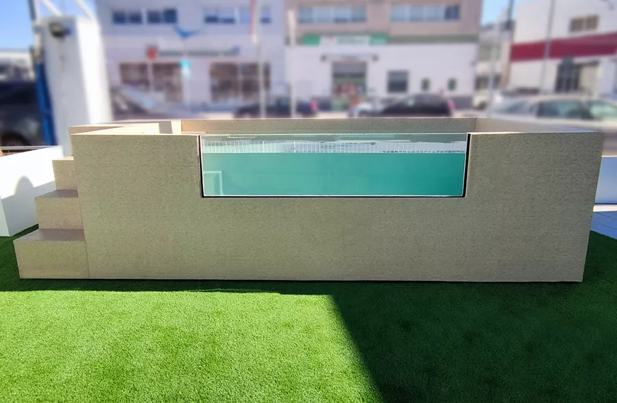 PISCINA DE SUPERFÍCIE EM AÇO RÍGIDO ILÚ PRO 235 4