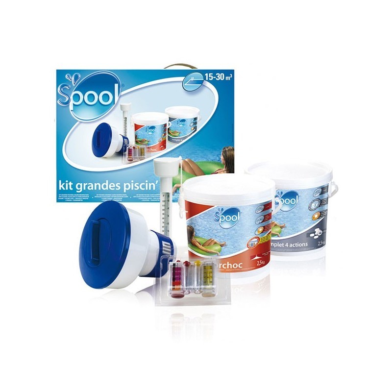 KIT GRE TRATAMENTO PISCINA 15-30M3