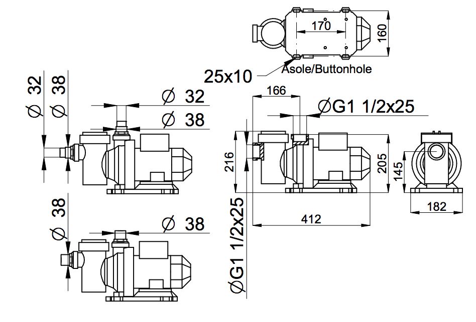BOMBA DE FILTRAÇÃO BWT WP 3