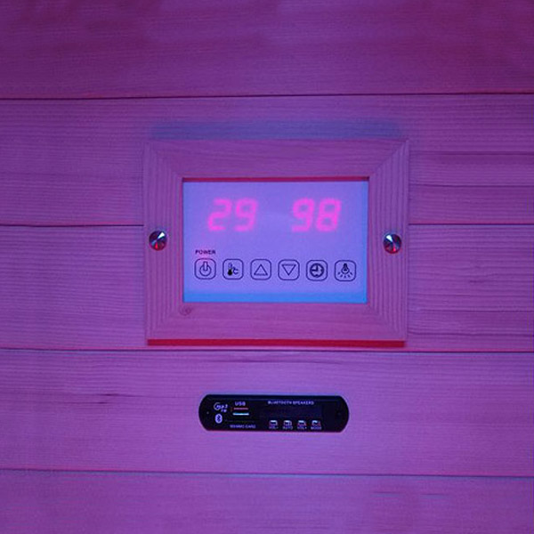SAUNA DE INFRAVERMELHOS RUBY DUPLA 6