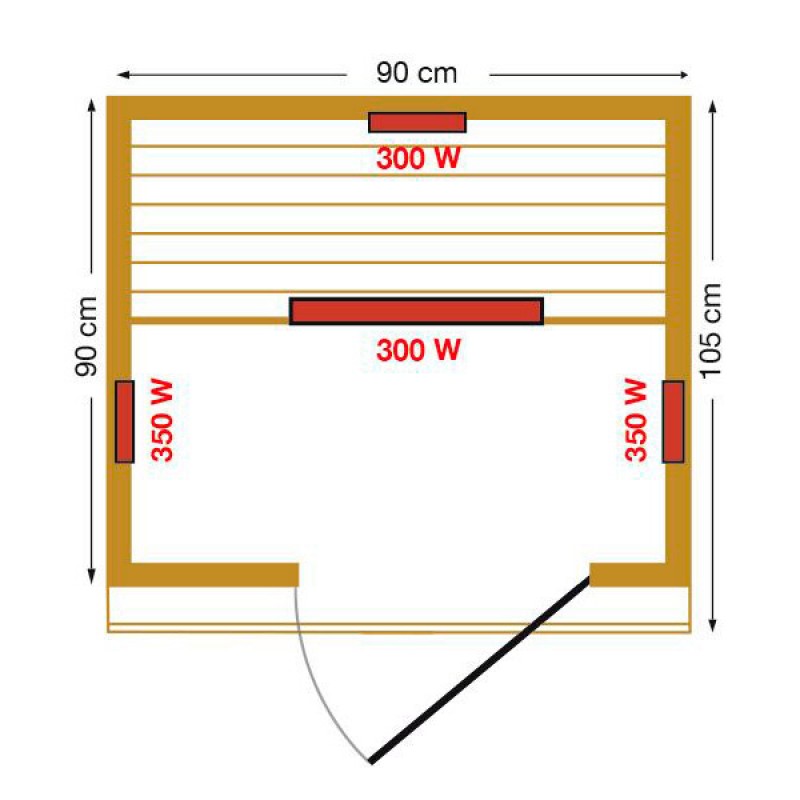 SAUNA INFRAVERMELHOS ARAWA 6
