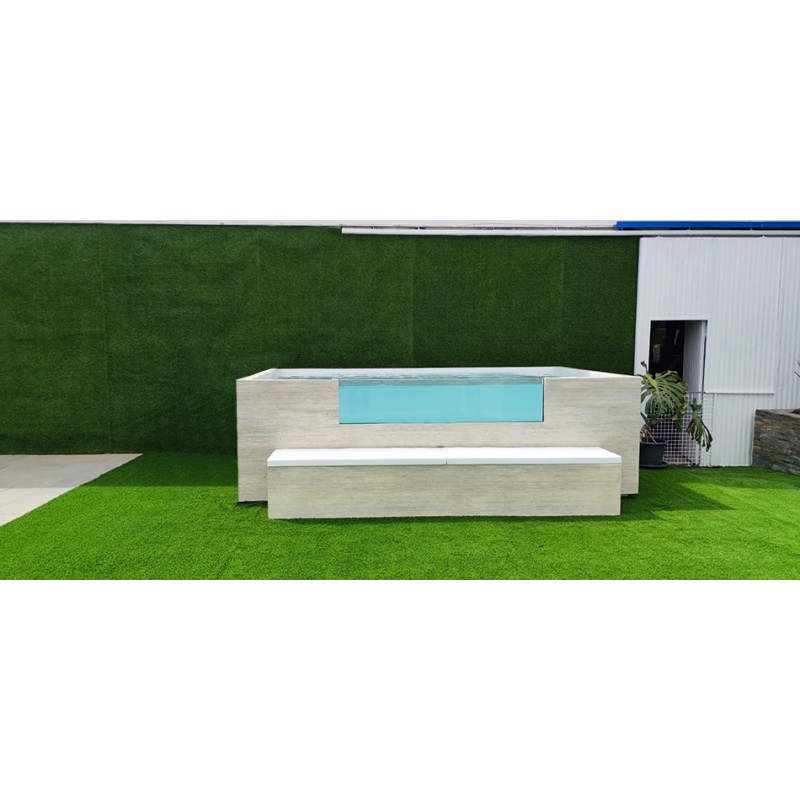 PISCINA DE SUPERFÍCIE EM AÇO RÍGIDO ILÚ ÁGUA 7