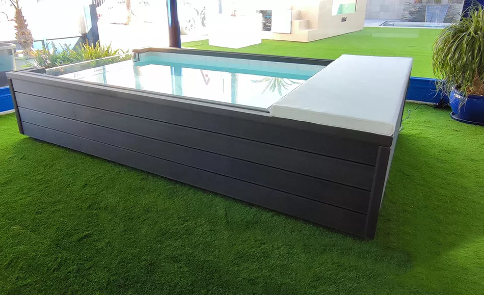 PISCINA DE SUPERFÍCIE EM AÇO RÍGIDO ILÚ PRO 235 3