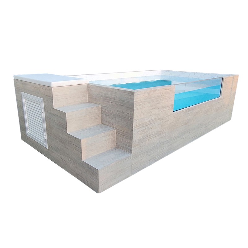 PISCINA DE SUPERFÍCIE EM AÇO RÍGIDO ILÚ PRO 240 3