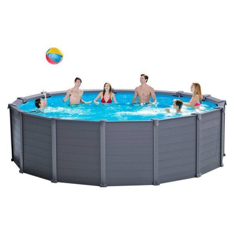 PISCINA INTEX GRAPHITE PANEL 9