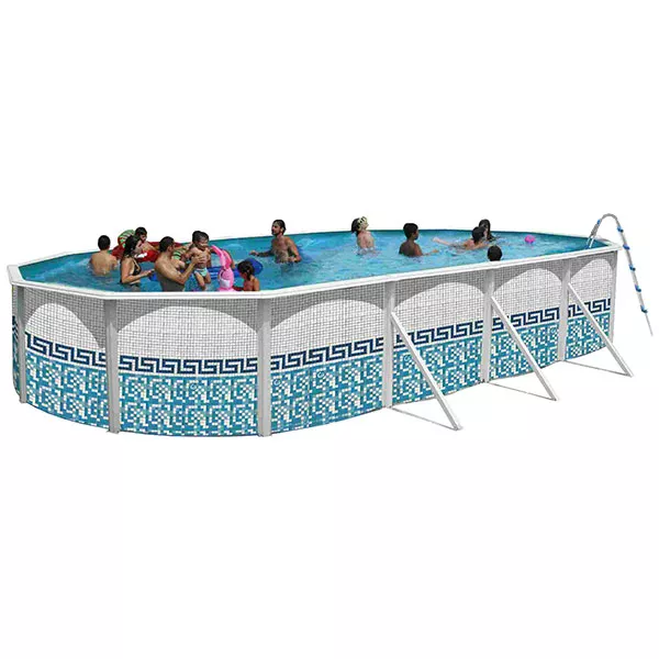 PISCINA DESMONTÁVEL MOSAICO OVALADA TOI 2
