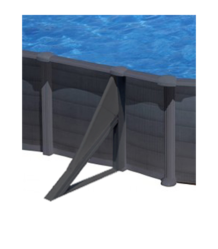 PISCINA GRE STARPOOL GRAFITE OVAL DE 120 CM 3