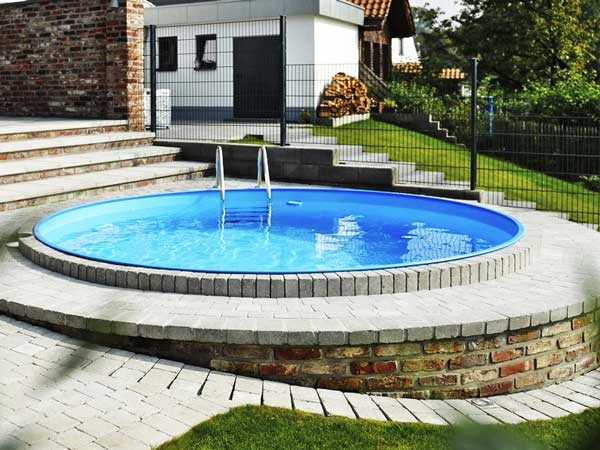 PISCINA CIRCULAR ALTURA 1,50M ENTERRADA IBIZA TOP 2