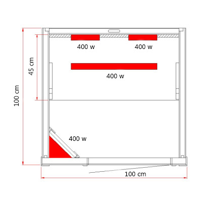 SAUNA DE INFRAVERMELHOS JADE INDIVIDUAL 3