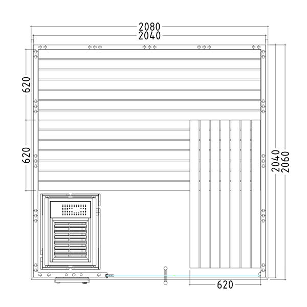 SAUNA A VAPOR ALASKA LARGE 2