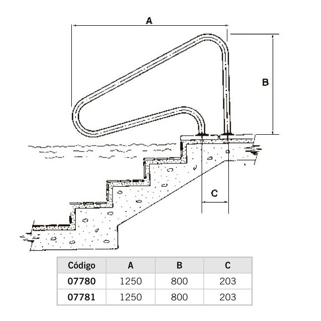 SAÍDA ANCORAGEM EXTERIOR ASTRALPOOL 2