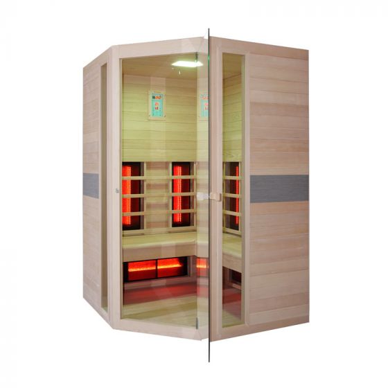 SAUNA DE INFRAVERMELHOS JADE CORNER 8