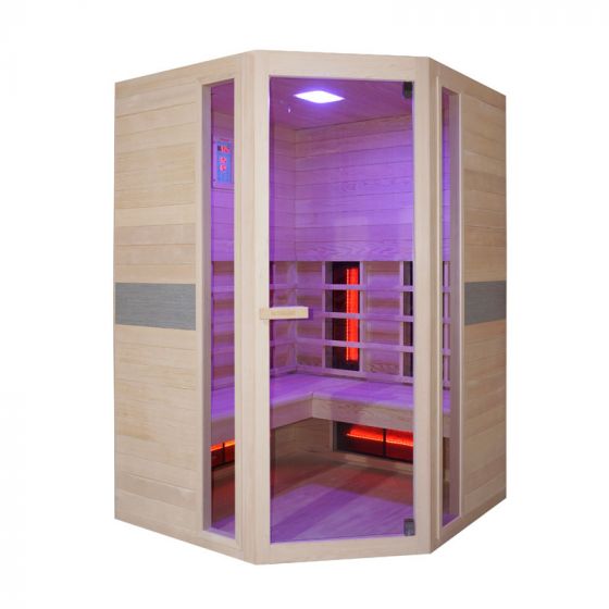 SAUNA DE INFRAVERMELHOS JADE CORNER 4