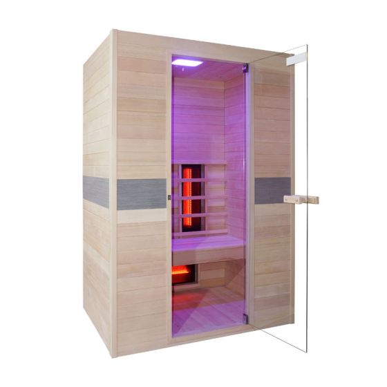 SAUNA DE INFRAVERMELHOS JADE DUPLA 3