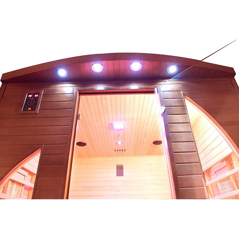 SAUNA DE INFRAVERMELHOS SPECTRA 4 LUGARES 6