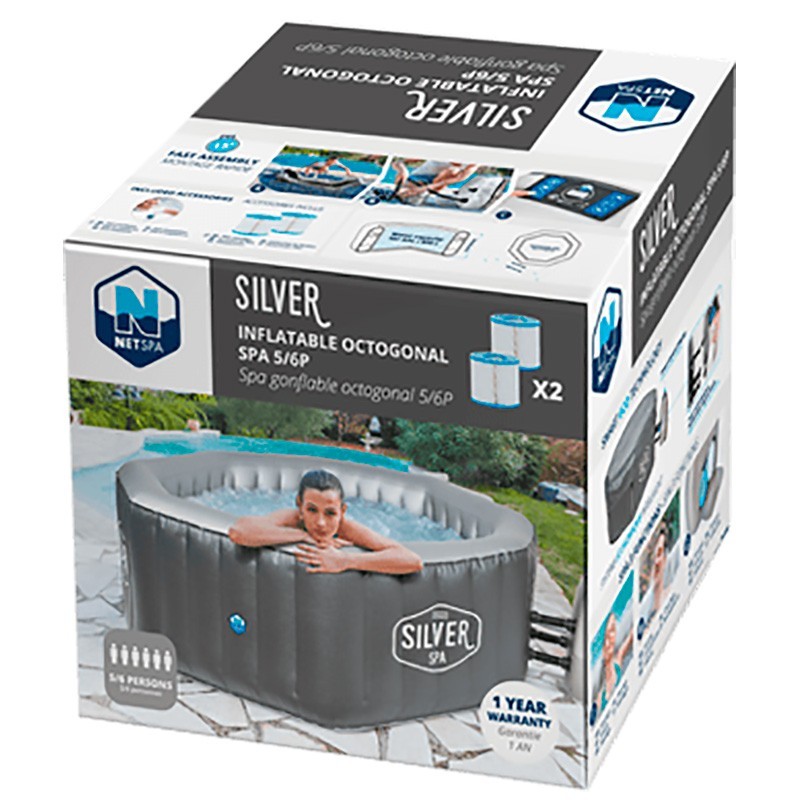 SPA INSUFLÁVEL NETSPA SILVER POOLSTAR 3