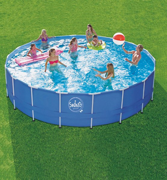 PISCINA TUBULAR DESMONTÁVEL SWING Ø 366 X 91 CM 2