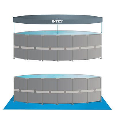 PISCINA ULTRA FRAME INTEX 549 X 132 4