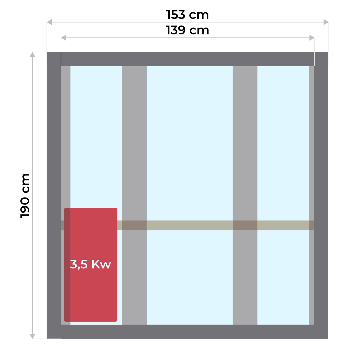 SAUNA A VAPOR ZEN - 3 PESSOAS 3